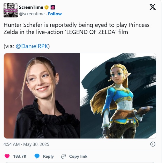 Zelda Movie Rumored to Cast This Actress as Princess Zelda